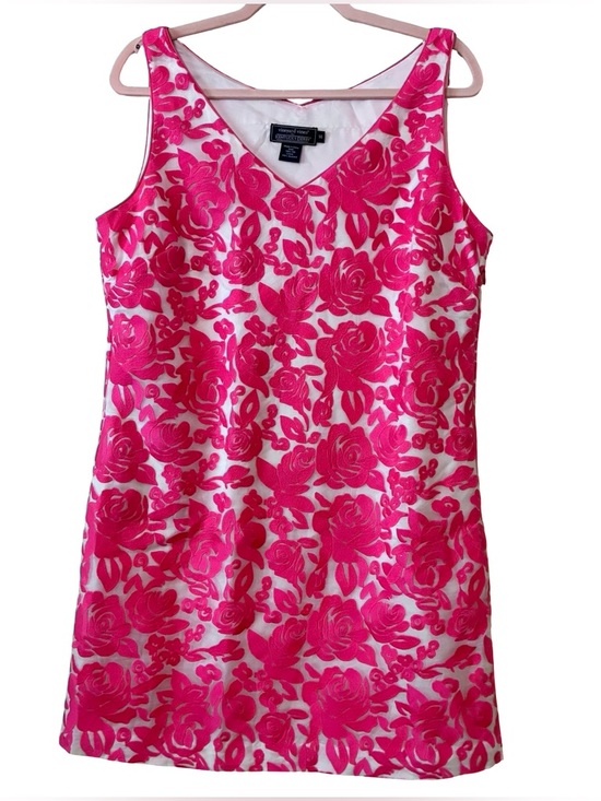 Vineyard Vines Dresses & Skirts - VINEYARD VINES Kentucky Derby “Run For The Roses,” Silk Dress, Size 14.